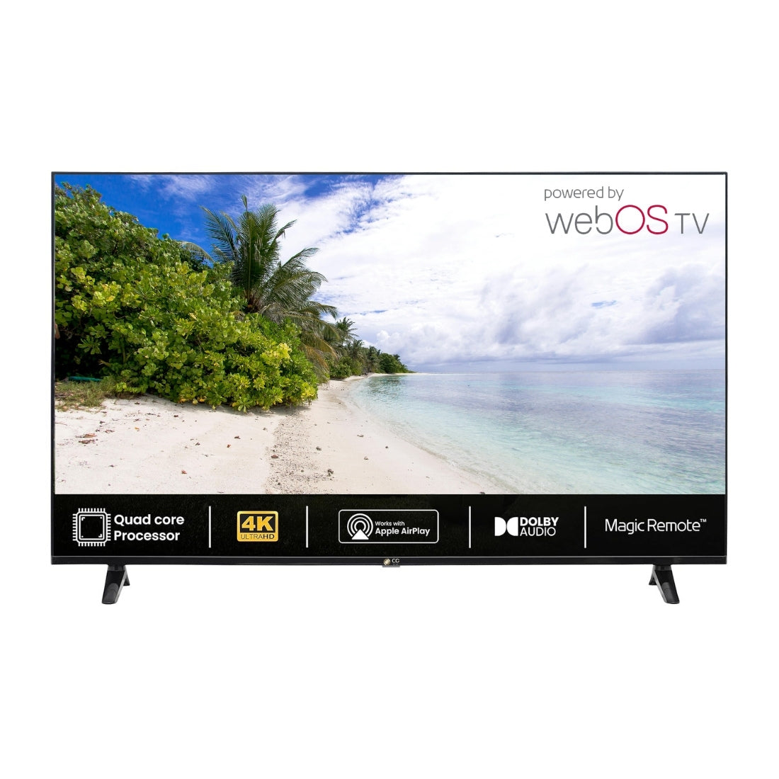 Cine Gold 126 cm (50 inches) True Frameless 4K UHD Smart Android WEB OS LED TV With Dolby Digital Sound & Air Mouse Remote 1.5GB/8GB